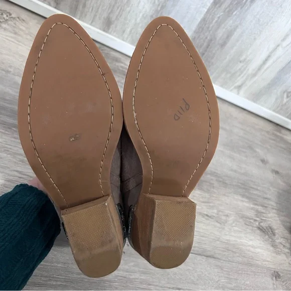 Jeffrey Campbell Cromwell Cowboy Boot Womens 6 Western Festival Rodeo Metal Tip - Picture 8 of 12